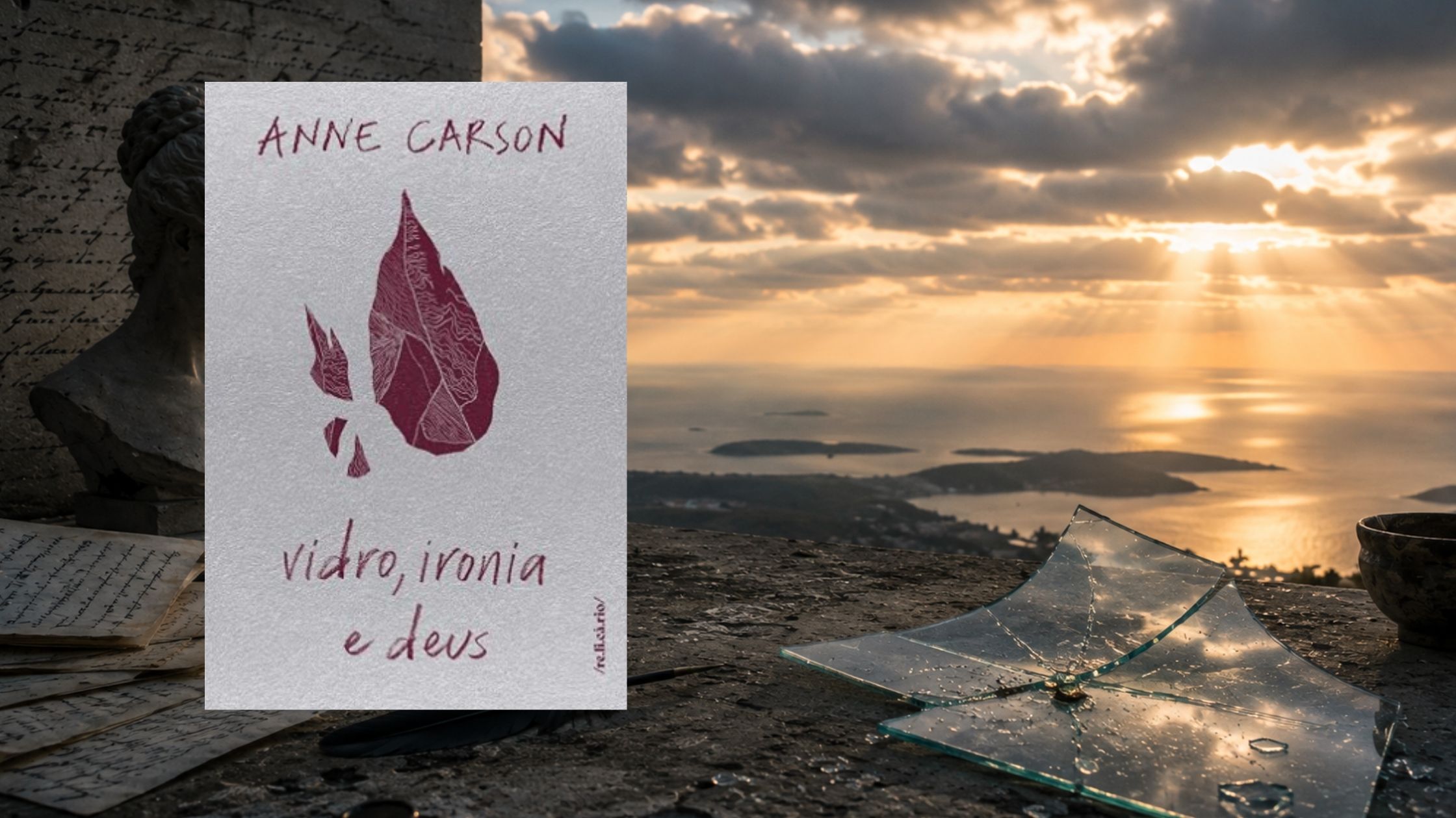 Anne Carson e o mistério da linguagem: por que Vidro, ironia e deus transforma a poesia mística em literatura contemporânea